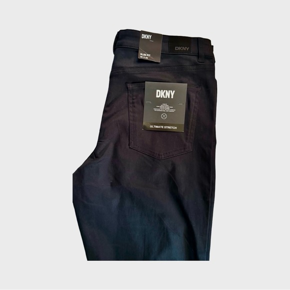 DKNY Men's Dark Slim Jeans - Picture 13 of 13